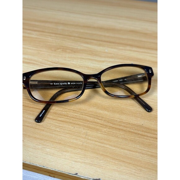 Kate Spade New York Lucyann 0JMD 135 Brown Rectangle Eyeglasses Frame Only - Picture 7 of 7